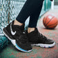 Plus Size 36-45 Men Breathable Sneakers Basketball Shoes Non-slip Running Shoes Tactical Boots