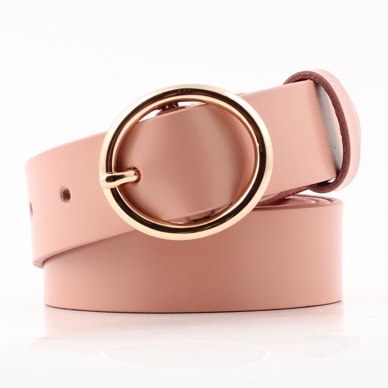 Belt 1pc Fashion Women Waist Belt Hollow Rivets PU Leather Strap Women Slim Waistband