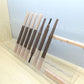 Eyebrow pencil beginner double-headed eyebrow pencil  Duckbill flat eyebrow pencil waterproof