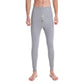 Men Winter Thermal Underwear Autumn Clothes Tight Pants Thicken Windproof Comfortable Soft Lining High Elasticity Wearable Spring Pajamas Sweatpants