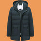 Winter Men's Down Jacket Thickened Warm Business Jacket Casual Jacket This Is The Best Gift for The Elders