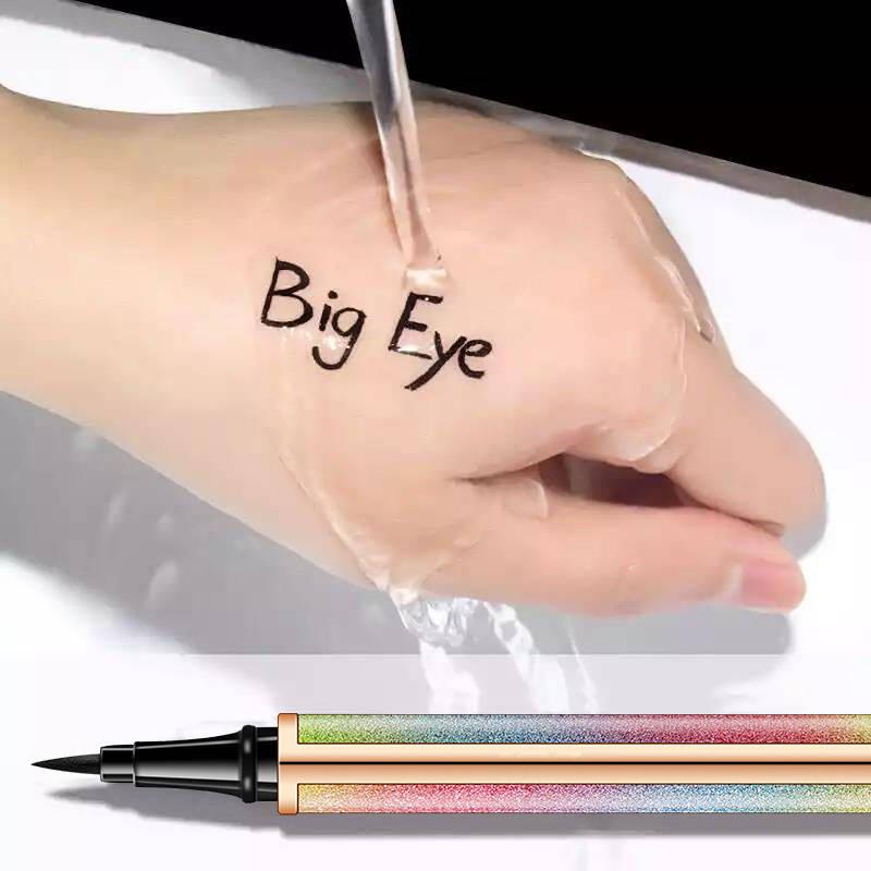 Waterproof and not smudge lasting student eyeliner soft head High quality starry eyeliner super