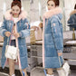 Gold Velvet Women's Cotton Coat Mid-length Student Korean Winter Jacket Fashion Warmth Parka Coat