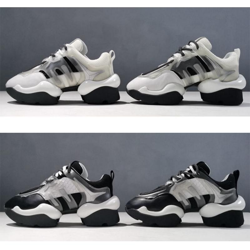 Breathable Sponge Cake Platform Women's Shoes All-match Fashion Trend Shoes Spring and Summer Outdoor Leisure Sports Shoes