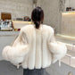 Fur Fox Fur Coat Women's Winter Leisure Motorcycle Wear Short Section Was Thin Fur Intellectual Elegant Coat