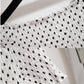 Fashion Women Plus Size Dress Summer Polka Dot Layered Dress Slash Neck Off-shoulder Dress Party