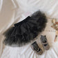 Girl Baby Lace  Cute and Sweet  Ruffle Elastic Waist Children's Skirts Princess Tutu A-line Skirt