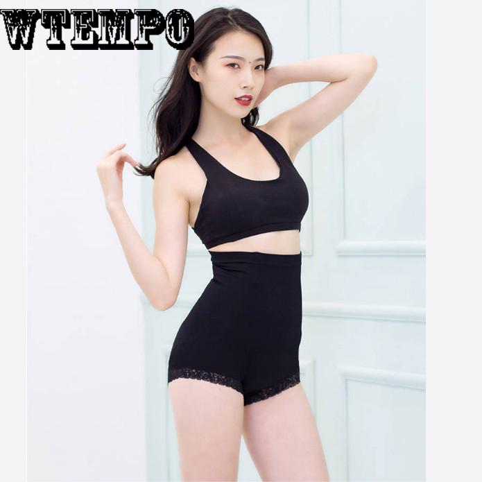 Corset with Fashion Slim Pants Abdomen Underwear Female High Waist Hips Postpartum