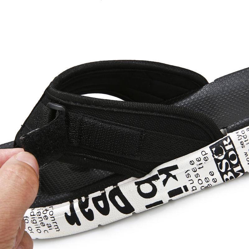 Slippers Male Tide Summer Fashion Outdoor Wear Non-slip Net Red Sandals Beach Shoes 2020 Korean Version of Sandals Flip Flops