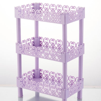 DIY Stand Shelf Holder Case Beautuful Commodity 3 Tiers Rack Storage Organizer