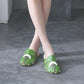 Flat Half Slippers Female Summer Korean Casual Versatile Hollow Sandals and Slippers Fashion Breathable Sandals