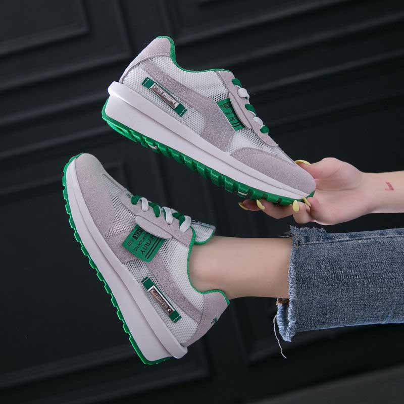 Plus Size 35-40 Summer Ins Women Mesh Animal Sneakers Students Breathable Running Basketball Shoes Shockproof Non-slip Shoes