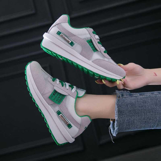 Plus Size 35-40 Summer Ins Women Mesh Animal Sneakers Students Breathable Running Basketball Shoes Shockproof Non-slip Shoes