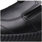 Leather Shoes Men's Casual Slip-on Black and Brown Soft PU Material Beanie Shoes
