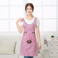 Cute Apron Women's Overalls Anti-fouling Oil-repellent and Waterproof Kitchen Dressing Overalls Waist Dressing Apron Overalls