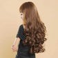 Women Fashion Wavy Long Full Wig Heat Resistant Cosplay Party Hair