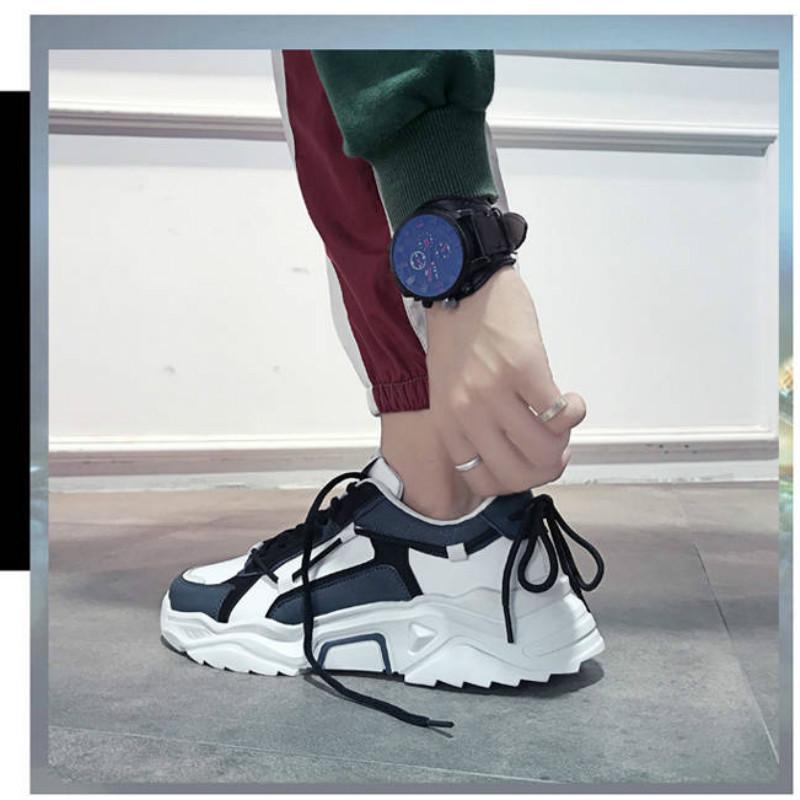 Men's shoes Sports Korean leisure students Wild personality Platform shoes running sneakers