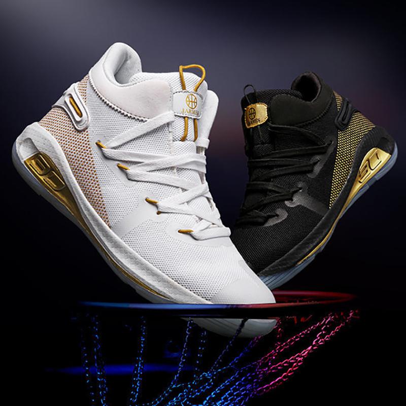 Men's Korean Version of The Trendy NBA All-star Boots Summer Breathable Student Sneakers Men's High-top Breathable Wear-resistant Basketball Shoes