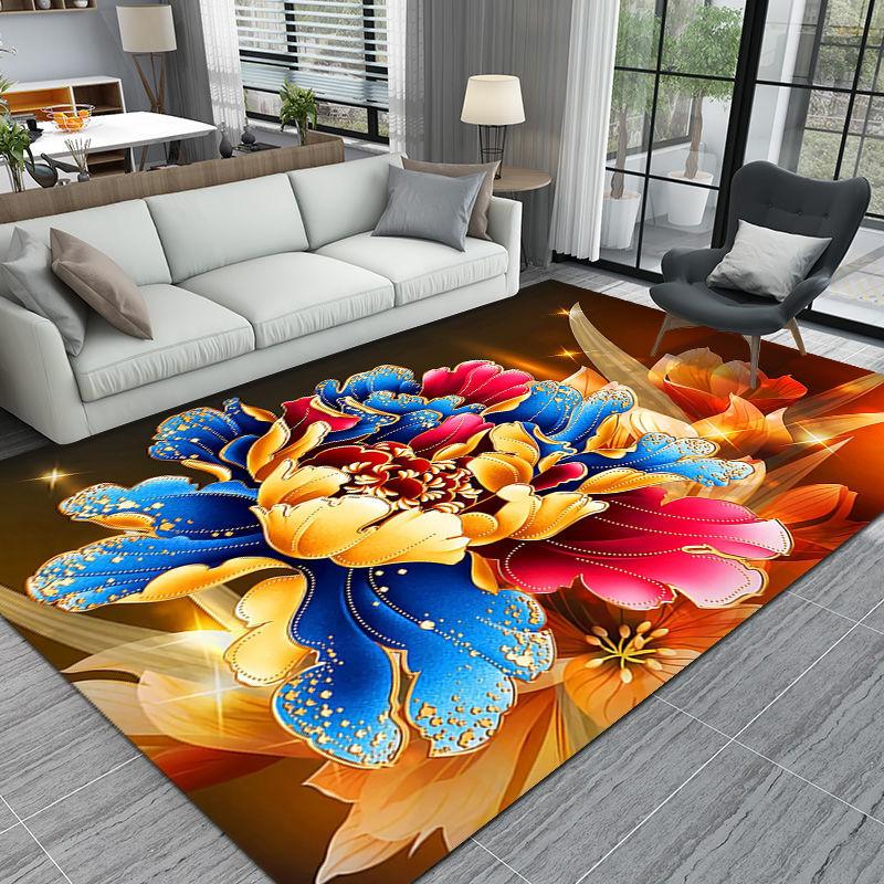 Simple and Modern Carpet Living Room Coffee Table Blanket Large Area Doormat Bedroom Full House Dirt-resistant Non-slip Washable