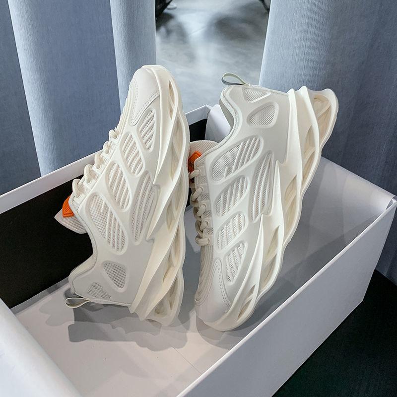 Sports Shoes Female Korean Version of The Thick Bottom Mesh Breathable Old Shoes Wild Ins Tide Shoes White Shoes