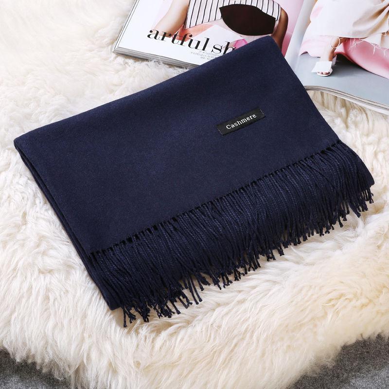 Scarves Fashion Cashmere Scarves Thick Keep Warm Unisex Scarf Headband Hijab Lady Shawls Wraps
