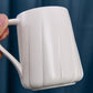Ceramic Cup Male Mug with Lid Spoon Creative Couple Water Cup Female Pair Simple Coffee Cup Milk Cup Tea Cup