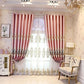 1/2pcs Luxury European-style Embroidered Thick Curtains for Living Room Balcony Bedroom Two-layer Blackout Curtain
