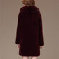 Fur Coat Women's Mid-length Coat Granular Fleece Imitation Lamb Hair Plus Size Thickening Mother's Dress