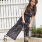 Girls' Summer Suits Big Children's Wide-leg Pants Children's Summer Little Girls Western Style Leisure Two-piece Suit