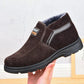 Cotton Shoes Men's Winter Plus Velvet Shoes Thickened Non-slip Middle-aged Cotton Shoes
