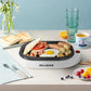700W Household Flat Bottom Frying Pan Electric Bakeware Smokeless Nonstick Baking Pan Fried Steak Pan