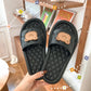 Female Summer Cute Cartoon Girl Heart Soft Bottom Non-slip Sandals Indoor and Outdoor Wear Drag Lightweight Non-slip Home Slippers