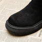 Autumn and Winter Martin Boots Women's Wild Plus Velvet Thick-soled Ankle Boots Warm Snow Boots