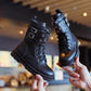Warm Plush Children Boots Boys and Girls Winter Boots Soft PU Ankle Boots Comfortable Anti-slip Kids Boots