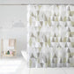 Bathroom Thickened Shower Curtain Cloth Waterproof and Mildew Proof Shower Curtain Bathroom Partition Curtain Curtain