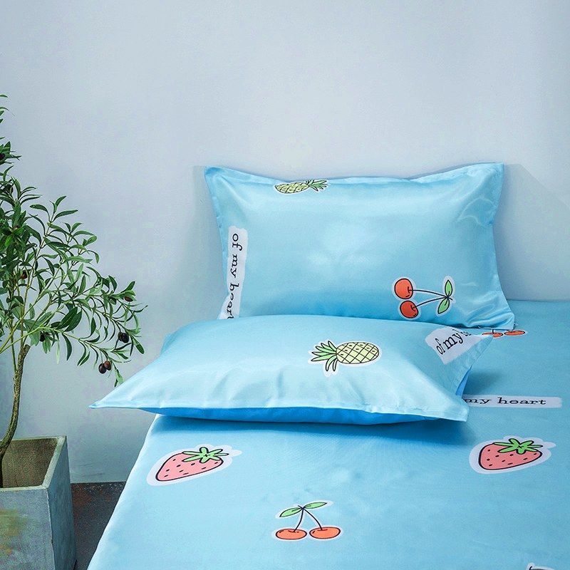 A Pair of Genuine Ice Silk Pillowcases Can Be Machine Washable