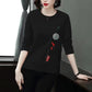 Cotton Spring and Autumn Long Sleeve T-shirt Women Loose Large Size Women's Bottoming Shirt Top Clothes