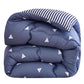 Summer Embroidered Air-conditioning Quilt Universal Household Quilt Core Single Double Spring Autumn Quilt