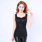 Warm Vest Women Plus Velvet Thick Underwear Comfortable Top with Chest Pad Sexy Tight Bottoming Autumn and Winter Thermal Underwear