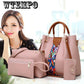 Trend four-piece handbags summer fashion simple shoulder bag casual Messenger bag large capacity