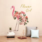 Flamingo PVC Modern Wardrobe Cabinet Tiles Toilet Wall Decoration Decorative Mural Wall Stickers