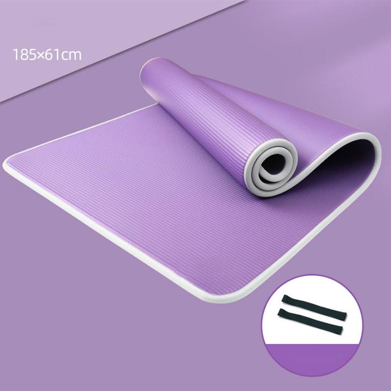 Yoga Mat Beginner Thickening Non-slip Female Widening and Lengthening Fitness Yoga Mat Floor Mat Home Carpet Dance