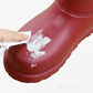Women Winter Snow Boots  Non-slip  Waterproof Rain Boots Plus Velvet Cotton Shoes Warm Student Boots