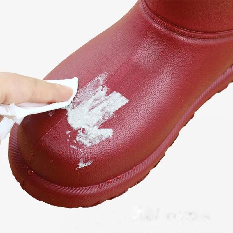 Women Winter Snow Boots  Non-slip  Waterproof Rain Boots Plus Velvet Cotton Shoes Warm Student Boots