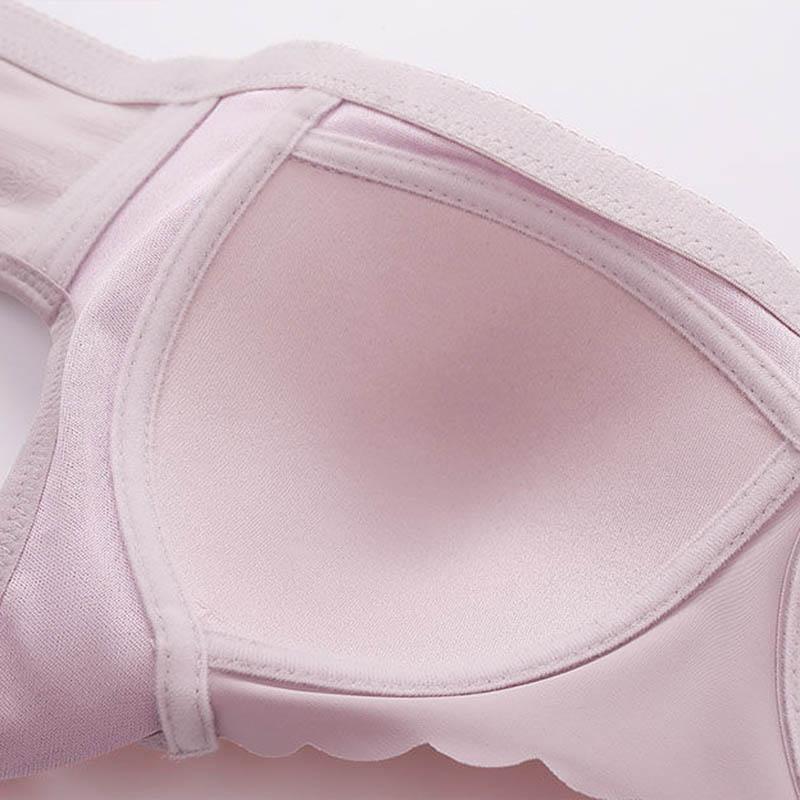 Ladies Gathered Anti-sagging No Steel Ring Tube Top Anti-lighting Underwear Breathable Light and No Restraint Sexy Beauty Back Bra