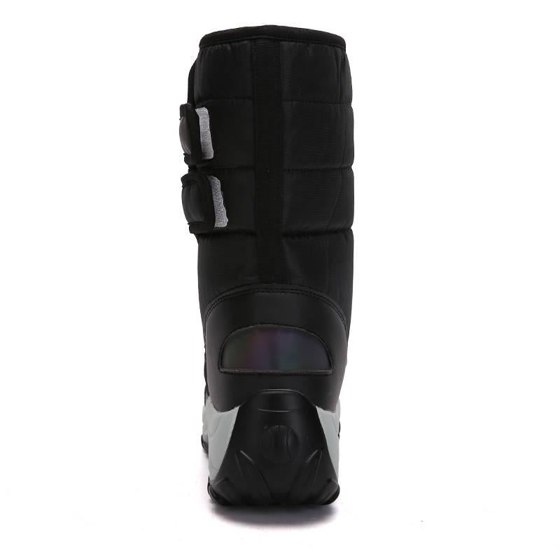 Pair of Boots Women Winter Waterproof Snow Boots Warm Christmas Shoes Fur Plus Size Martin Boots