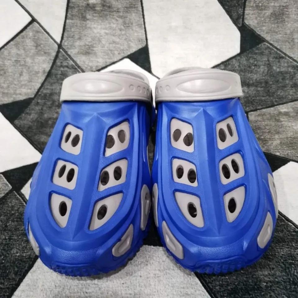 Men's Daily Non-slip Hollow Hole Shoes Outdoor Leisure Beach Sandals Sports Slippers Summer Bathroom Flip Flops