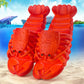 Parent-child Slippers for Men and Women Summer Creative Cute Crayfish Slippers To Wear Beach Sandals Outside Home
