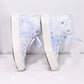 Gradient Color Lace-up Canvas Shoes Female Students Korean Style High-top Shoes Female Tie-dye Shoes