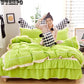 Home Printing Bedroom Aloe Vera Cotton Sanding  4 Sets of Bedding